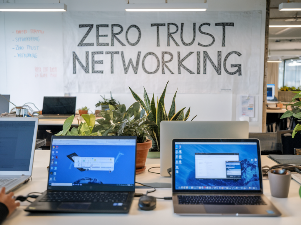 how to set up zero-trust networking for a remote-first startup