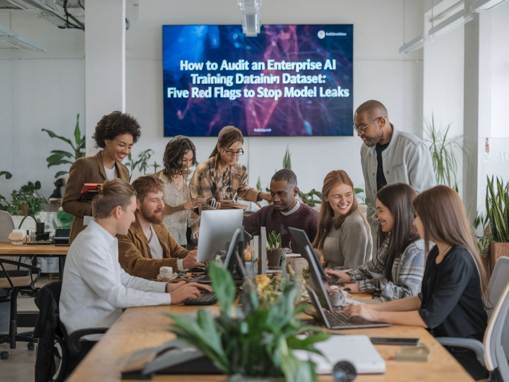 How to audit an enterprise ai training dataset: five red flags to stop model leaks