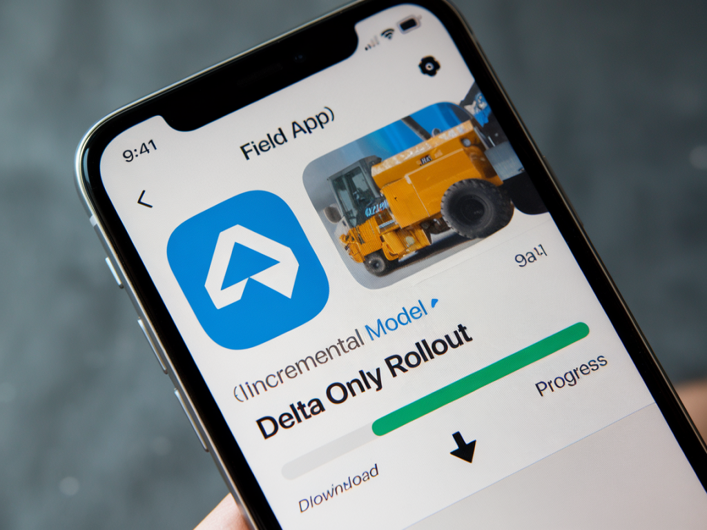 How to run incremental on-device model updates for field apps with delta-only rollouts and minimal downtime