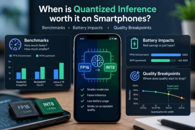When is quantized inference worth it on smartphones? benchmarks, battery impacts, and quality breakpoints