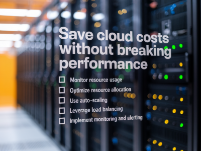 save cloud costs without breaking performance: a checklist for engineers